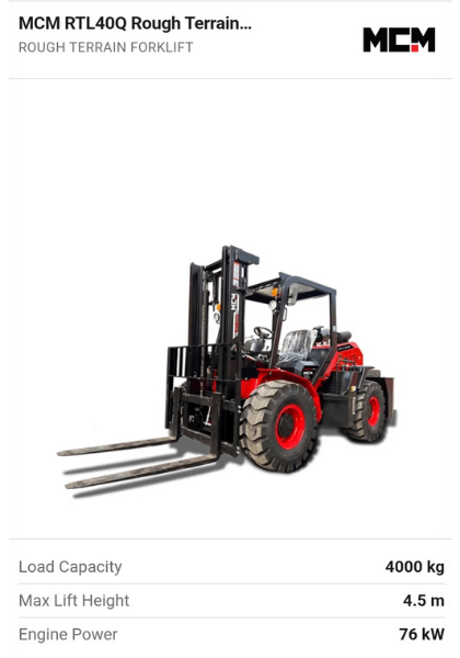 MCM Equipment & Robotics